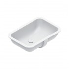 Catalano Italy umywalka podblatowa 55x38 cm prostokątna biała 0727550001