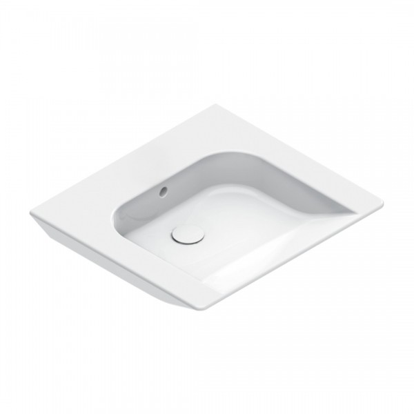 Catalano Comfort umywalka 60x55 cm prostokątna biała 0920600001