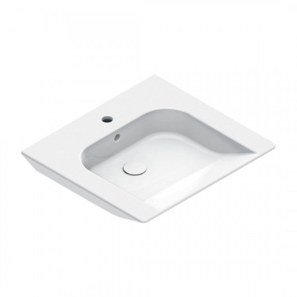 Catalano Comfort umywalka 60x55 cm prostokątna biała 0920601001