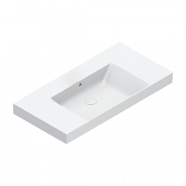 Catalano Zero umywalka 100x50 cm prostokątna biała 0121010001