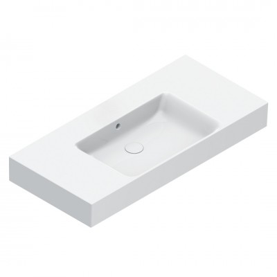 Catalano Premium umywalka 100x47 cm prostokątna biała 0221010001
