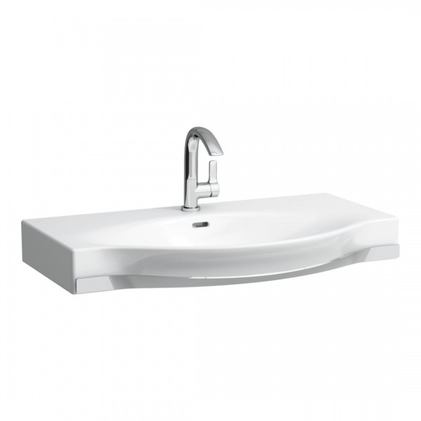 Laufen Palace umywalka ścienna 90x51 cm z relingiem biała H8127020001041