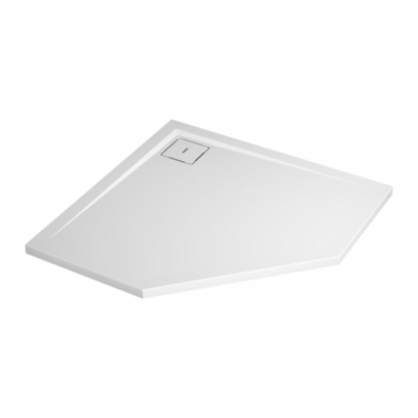 Sanswiss Livada brodzik pięciokątny 90x90 cm konglomeratowy biały W20563609004