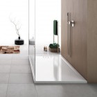 Sanswiss Livada brodzik prostokątny 160x70 cm konglomeratowy biały W20AS07016004