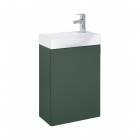 Roca Ravell zestaw łazienkowy 45 cm umywalka z szafką zielony mat A852448534