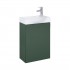 Roca Ravell zestaw łazienkowy 45 cm umywalka z szafką zielony mat A852448534