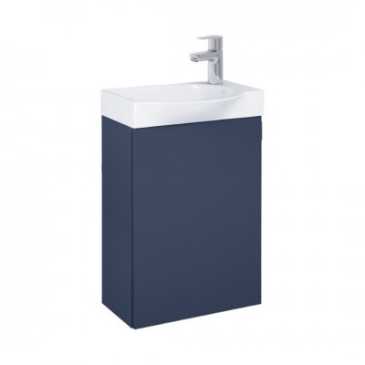 Roca Ravell zestaw łazienkowy 45 cm umywalka z szafką niebieski mat A852448538