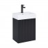 Roca Reff zestaw łazienkowy 45 cm umywalka z szafką czarny mat A852446532