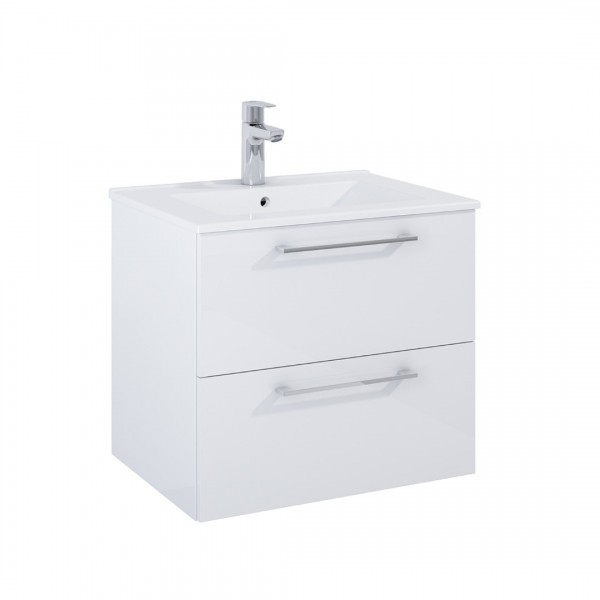 Roca Roma szafka podumywalkowa 60 cm biały połysk A857949806