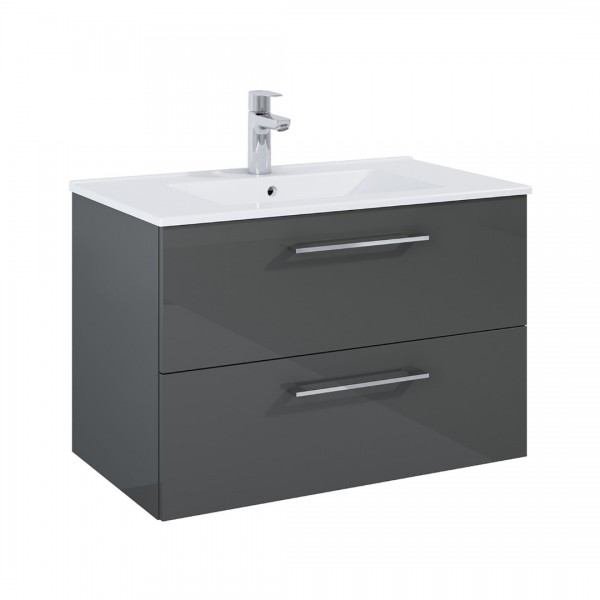 Roca Roma szafka podumywalkowa 80 cm antracyt połysk A857950153