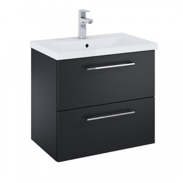 Roca Roma Compacto szafka podumywalkowa 60 cm czarny mat A857952532