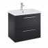 Roca Roma Compacto szafka podumywalkowa 60 cm czarny mat A857952532