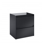 Roca Alpine szafka podumywalkowa 60 cm czarny mat A857863532