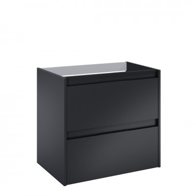 Roca Alpine szafka podumywalkowa 70 cm czarny mat A857864532