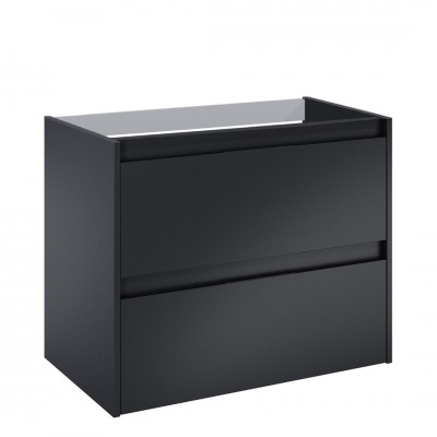 Roca Alpine szafka podumywalkowa 80 cm czarny mat A857865532