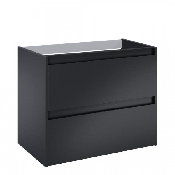 Roca Alpine szafka podumywalkowa 80 cm czarny mat A857865532