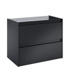 Roca Alpine szafka podumywalkowa 80 cm czarny mat A857865532