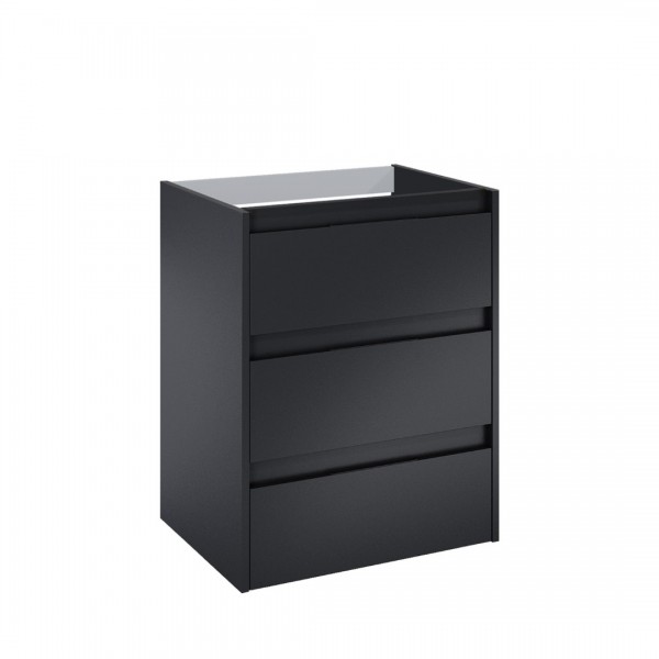 Roca Alpine szafka podumywalkowa 60 cm czarny mat A857866532