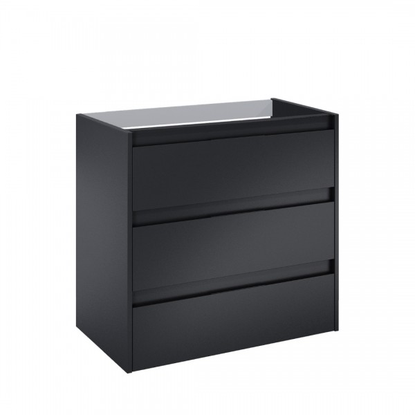 Roca Alpine szafka podumywalkowa 80 cm czarny mat A857868532