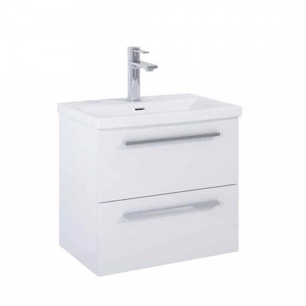 Roca Kwadro szafka podumywalkowa 60 cm biały połysk A857969806