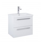 Roca Kwadro szafka podumywalkowa 60 cm biały połysk A857969806