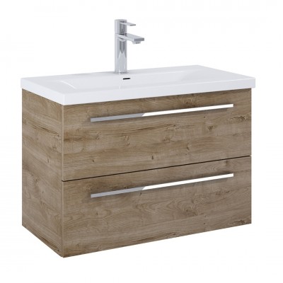 Roca Kwadro szafka podumywalkowa 80 cm dąb Canela A857970808