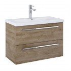 Roca Kwadro szafka podumywalkowa 80 cm dąb Canela A857970808