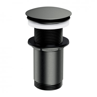 Omnires korek do umywalki klik klak okrągły bez przelewu grafit A716GR