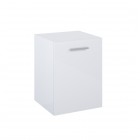 Roca Kwadro komoda 40 cm wisząca boczna biały połysk A857974806