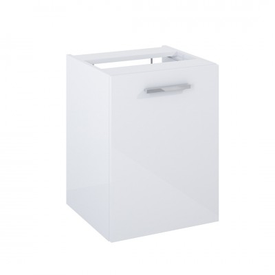 Roca Kwadro komoda 40 cm wisząca boczna z koszem cargo biały połysk A857973806