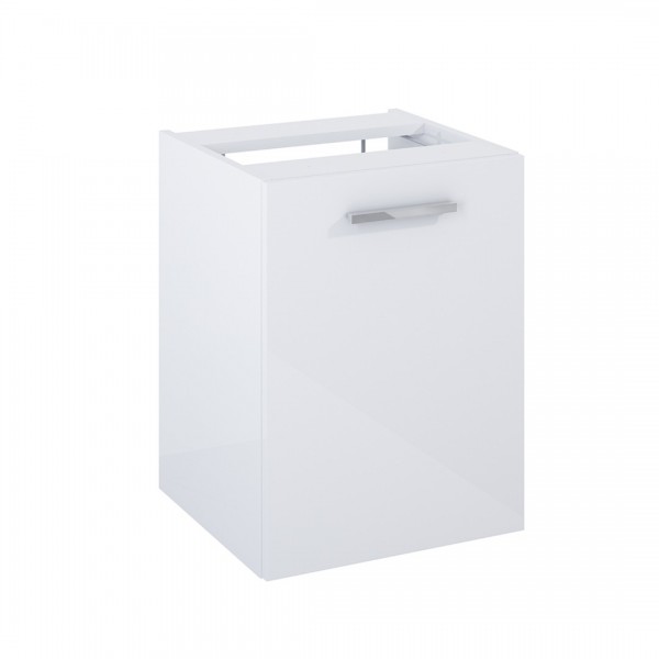 Roca Kwadro komoda 40 cm wisząca boczna z koszem cargo biały połysk A857973806