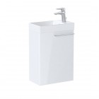 Roca Ella szafka podumywalkowa 45 cm biały połysk A857779806