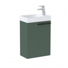 Roca Ella szafka podumywalkowa 45 cm zielony mat A857779534