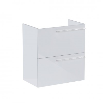 Roca Ella szafka podumywalkowa 60 cm wisząca biały połysk A857778806