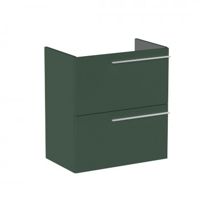Roca Ella szafka podumywalkowa 60 cm wisząca zielony mat A857778534