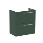 Roca Ella szafka podumywalkowa 60 cm wisząca zielony mat A857778534