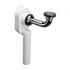 McAlpine syfon umywalkowy podtynkowy chrom SUP-CB