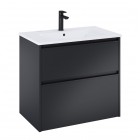 Roca Gap Pro szafka podumywalkowa 70 cm czarny mat A857897532