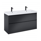 Roca Gap Pro szafka podumywalkowa 120 cm czarny mat A857906532