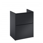 Roca Gap Pro Compacto szafka podumywalkowa 50 cm czarny mat A857907532