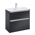 Roca Gap Pro Compacto szafka podumywalkowa 70 cm czarny mat A857909532