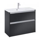 Roca Gap Pro Compacto szafka podumywalkowa 80 cm czarny mat A857910532