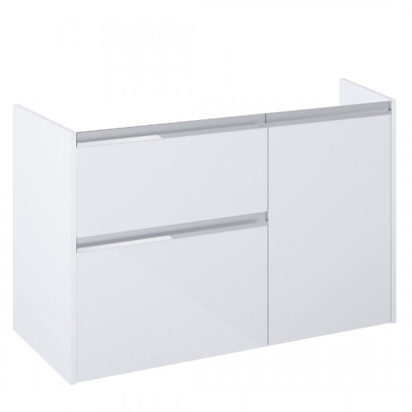 Roca Gap Pro szafka podumywalkowa 100 cm lewa biały połysk A857904806