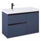 Roca Gap Pro szafka podumywalkowa 100 cm lewa niebieski mat A857904538