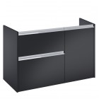 Roca Gap Pro szafka podumywalkowa 100 cm lewa czarny mat A857904532