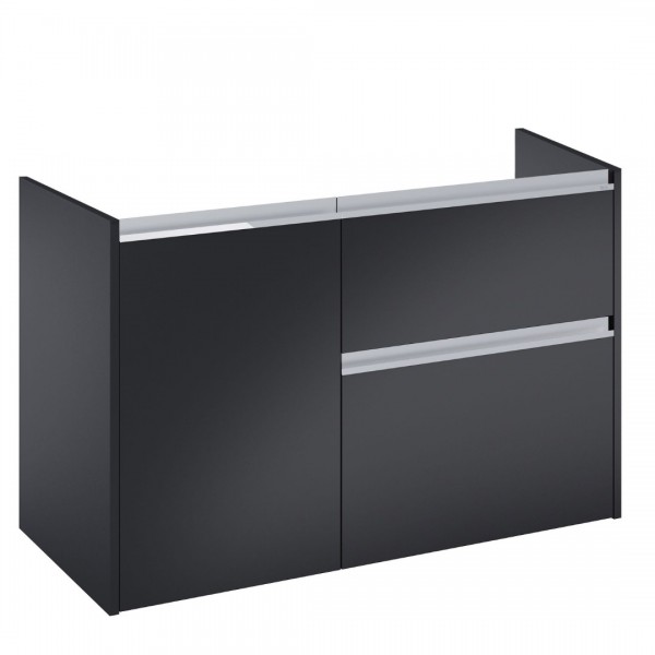 Roca Gap Pro szafka podumywalkowa 100 cm prawa czarny mat A857905532