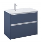 Roca Gap Pro szafka podumywalkowa 80 cm lewa niebieski mat A857899538