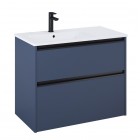 Roca Gap Pro szafka podumywalkowa 80 cm lewa niebieski mat A857899538
