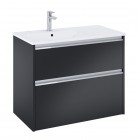 Roca Gap Pro szafka podumywalkowa 80 cm lewa czarny mat A857899532