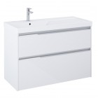Roca Gap Pro szafka podumywalkowa 100 cm lewa biały połysk A857902806